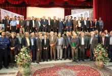 گزارش تصویری از اهداء جوایز  در همایش تجلیل از پرفسور علی اکبر جلالی چهره ماندگار شهرستان شاهرود 